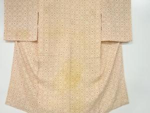 アンティーク　錦紗菊に梅模様長襦袢